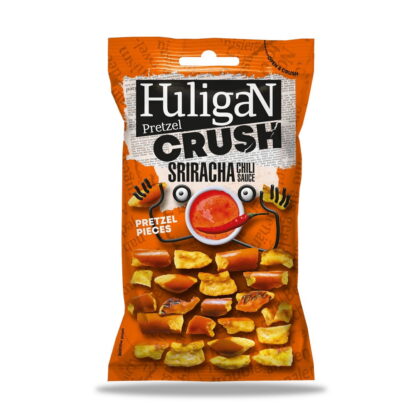 HuligaN Pretzel Crush Sriracha 65g (Pack 18)