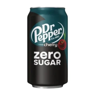 Dr Pepper Cherry Zero Sugar 355ml USA (Pack 12)