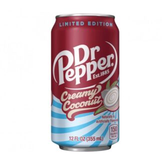 Dr Pepper Creamy Coconut 355ml USA (Pack 12)