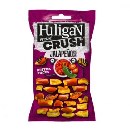 HuligaN Pretzel Crush Jalapeno 65g (Pack 18)