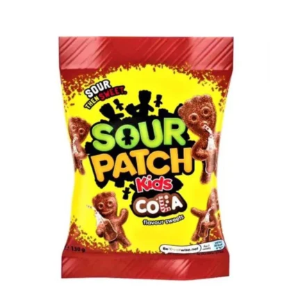 Sour Patch Kids Cola 130g UK (Pack 10)