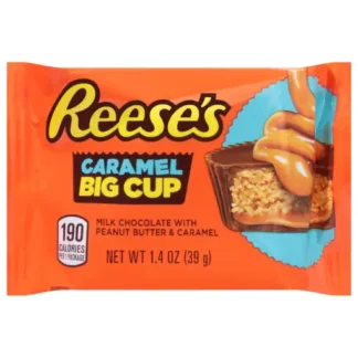 Reeses Peanut Butter Big Cup Caramel 39g USA (Pack 16)