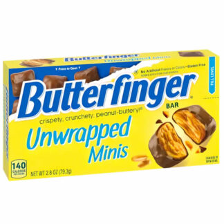Butterfinger Unwrapped Minis 79g USA (Pack 9)