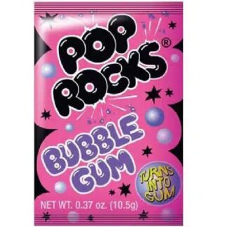Pop Rocks Bubble Gum 10g USA (Pack 24)