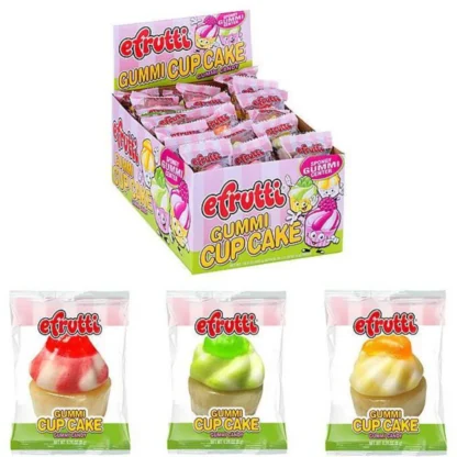 efrutti Gummi Cupcakes China Import (Pack 60)