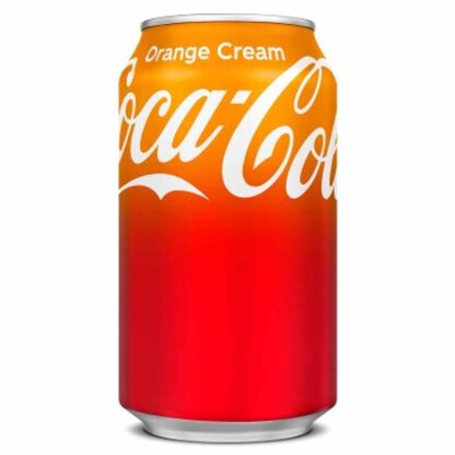 Coca Cola Orange Cream 355ml USA (Pack 12)