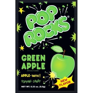 Pop Rocks Green Apple 10g USA (Pack 24)