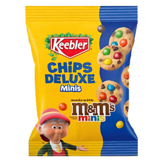Keebler Chips Deluxe Minis Cookies with M&Ms Minis 85g USA (Pack 6)