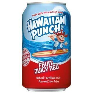 Hawaiian Punch Fruit Juicy Red 355ml USA (Pack 12)