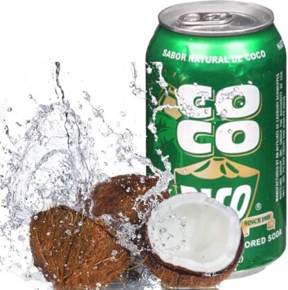 Coco Rico Coconut Flavored Soda 355ml USA (Pack 6) - immagine 2