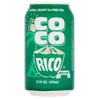 Coco Rico Coconut Flavored Soda 355ml USA (Pack 6)