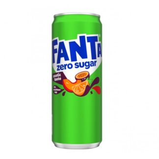 Fanta Exotic Zero Sugar 330ml (Pack 24)