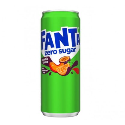 Fanta Exotic Zero Sugar 330ml (Pack 24)