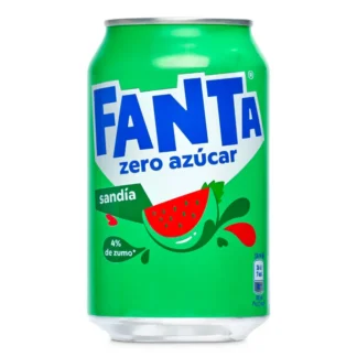 Fanta Sandia Zero Sugar 330ml (Pack 24)