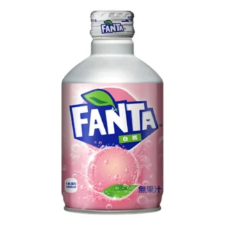 Fanta White Peach 300ml Japan Import (Pack 24)