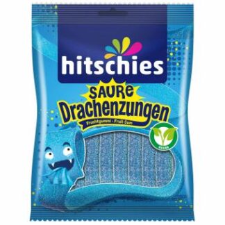 Hitschies Sour Dragon Tongues 125g (Pack 10)