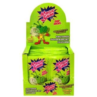 Magic Gum Pop Rocks Sour Apple 50pz (Pack 1)
