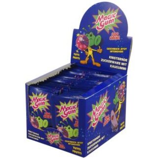 Magic Gum Pop Rocks Tutti Frutti 50pz (Pack 1)