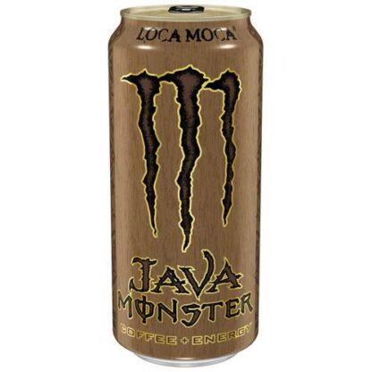Java Monster Loca Moca Coffee + Energy 443ml USA (Pack 12)