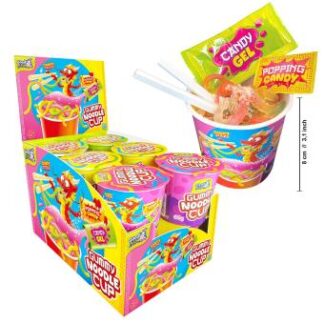 Sweet Flash Gummy Noodle Cup 65g (Pack 12)