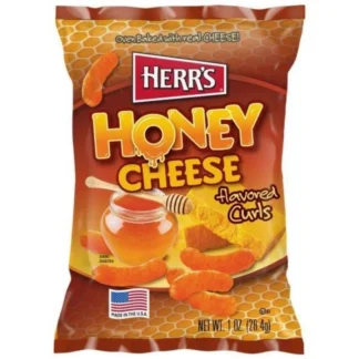 Herrs Honey Cheese Flavored Cheese Curls 28,5g USA (Pack 42)