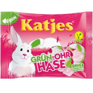 Katjes Coniglio Orecchie Verdi 175g (Pack 10)