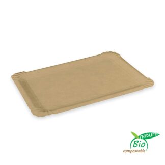 Vassoio marrone 17x23cm (Pack 250)