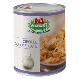 Viander Cipolle Bianche Caramellate 800g (Pack 3)